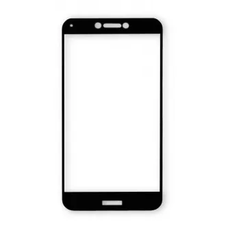 Védő edzett üveg ALIGATOR PRINT fekete, Samsung S10e, teljes képernyőre ragasztva