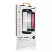 Alligátor védőüveg PRINT Apple iPhone 16 Pro fekete