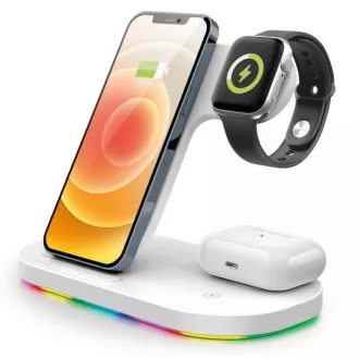 Aligator Smart Station A 3in1 vezeték nélküli töltéssel, 15W