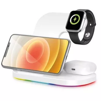 Aligator Smart Station A 3in1 vezeték nélküli töltéssel, 15W