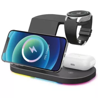 Alligator Smart Station S 3 az 1-ben vezeték nélküli töltéssel, 15W