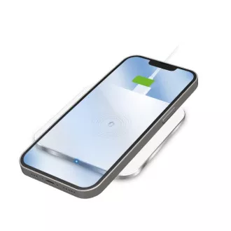 ALIGATOR Vezeték nélküli töltő Alligator Pure-Pad 15W, fehér