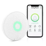 AirThings Wave plus - levegőminőség, radon, páratartalom, hőmérséklet, VOC, CO2 és nyomás érzékelő