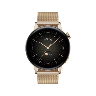 Huawei Watch GT 3/arany/elegáns szíj/arany