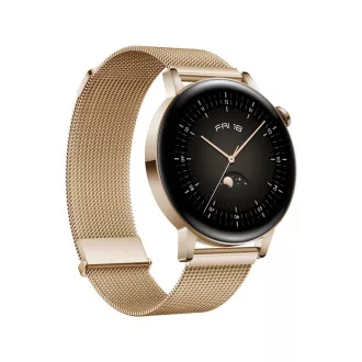 Huawei Watch GT 3/arany/elegáns szíj/arany