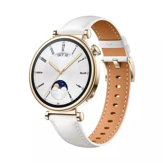 Huawei Watch GT 4/41mm/arany/elegáns szíj/fehér Huawei Watch GT 4/41mm/arany/elegáns szíj/fehér