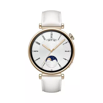 Huawei Watch GT 4/41mm/arany/elegáns szíj/fehér Huawei Watch GT 4/41mm/arany/elegáns szíj/fehér