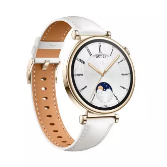 Huawei Watch GT 4/41mm/arany/elegáns szíj/fehér Huawei Watch GT 4/41mm/arany/elegáns szíj/fehér
