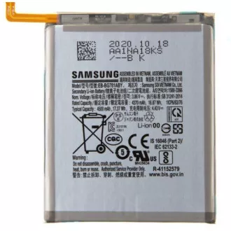 Samsung akkumulátor EB-BG781ABY Li-Ion 4500mAh Szervizelés