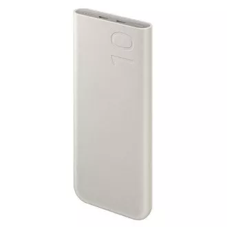 Samsung Powerbank 10,000 mAh szupergyors töltéssel 25W, bézs színű Samsung Powerbank 10,000 mAh szupergyors töltéssel 25W, bézs színű