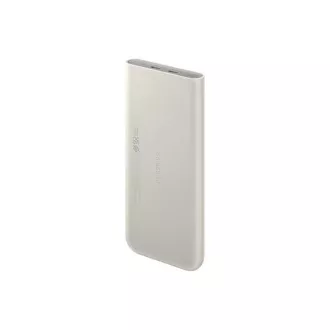 Samsung Powerbank 10,000 mAh szupergyors töltéssel 25W, bézs színű Samsung Powerbank 10,000 mAh szupergyors töltéssel 25W, bézs színű