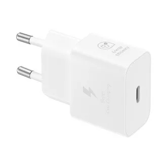 Samsung gyorstöltő EP-T2510, 25W Fehér Samsung gyorstöltő EP-T2510, 25W Fehér