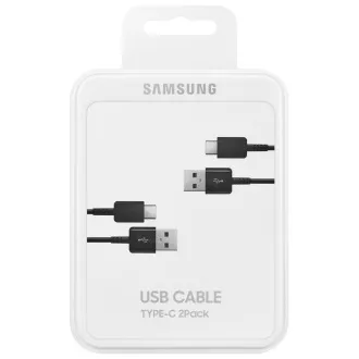 Samsung USB C típusú kábel 2db fekete