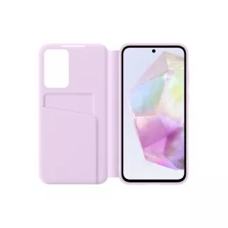 Samsung Flip Case Smart View A35 levendula színű tok