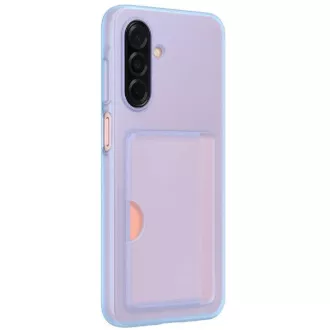 Samsung Hátsó borító kártyazsebbel Galaxy A26 kékhez
