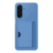 Samsung hátlap kártyazsebbel A17 kék