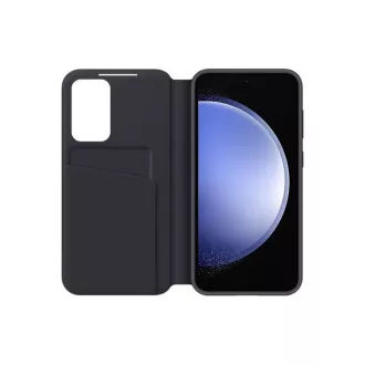 Samsung Flip Case Smart View tok Samsung Galaxy S23 FE Fekete - Felbontott
