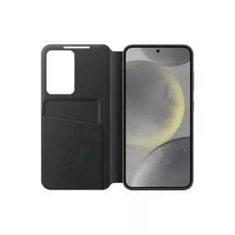 Samsung Flip Case Smart View S24 fekete - Felbontott Samsung Flip Case Smart View S24 fekete - Felbontott