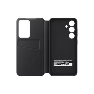 Samsung Flip Case Smart View S24 fekete - Felbontott Samsung Flip Case Smart View S24 fekete - Felbontott