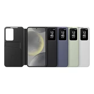 Samsung Flip Case Smart View S24 fekete - Felbontott Samsung Flip Case Smart View S24 fekete - Felbontott