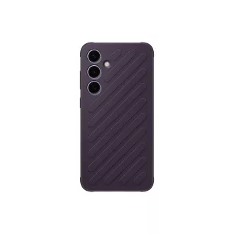 Samsung S24  sötétlila edzett hátsó borítás