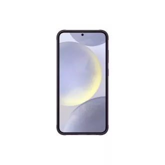 Samsung S24  sötétlila edzett hátsó borítás