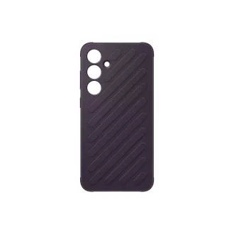 Samsung S24  sötétlila edzett hátsó borítás