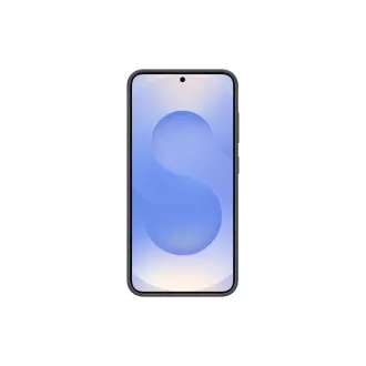 Samsung Vegán bőr védőborító Galaxy S25 fekete színhez