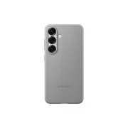 Samsung Vegán bőr védőborító Galaxy S25 szürke