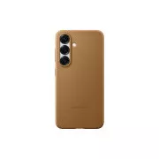 Samsung Vegán bőr védőburkolat Galaxy S25 barna