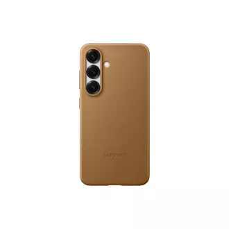 Samsung Vegán bőr védőburkolat Galaxy S25 barna