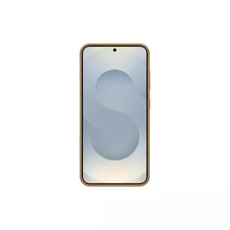 Samsung Vegán bőr védőburkolat Galaxy S25 barna