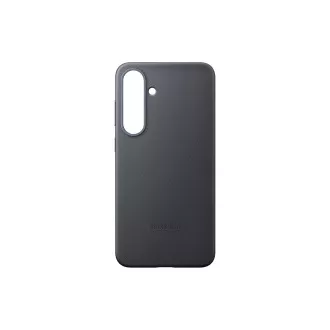 Samsung Vegán bőr védőborító Galaxy S25  fekete színhez