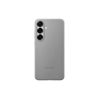 Samsung Vegán bőr védőborító Galaxy S25  szürke