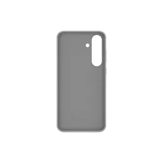 Samsung Vegán bőr védőborító Galaxy S25  szürke