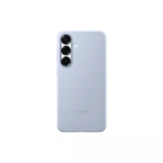 Samsung Vegán bőr védőborító Galaxy S25  világoskék színűre