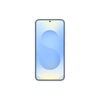 Samsung Vegán bőr védőborító Galaxy S25  világoskék színűre