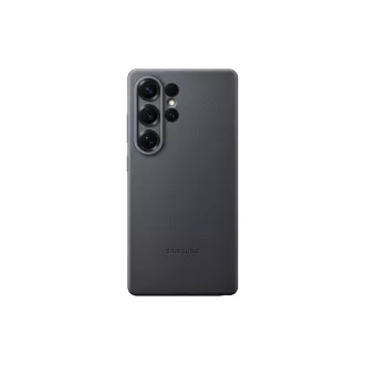 Samsung Vegán bőr védőburkolat Galaxy S25 Ultra Fekete
