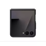Samsung Vegán bőr védőborító Flip7 fekete