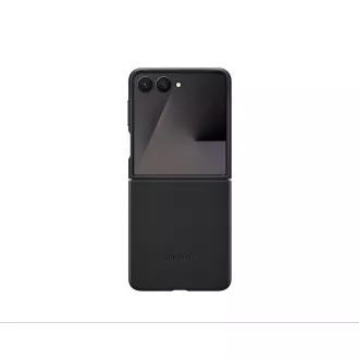 Samsung Vegán bőr védőborító Flip7 fekete