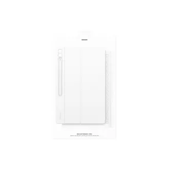 Samsung védőburkolat billentyűzettel és érintőpaddal a Tab S10 Ultra/S9 Ultra fehér színű készülékhez