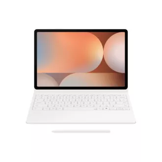 Samsung védőburkolat billentyűzettel és érintőpaddal a Tab S10 /S9 /S9 FE  készülékhez Fehér