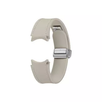 Samsung Eco bőr hibrid szíj hajtókaros csattal (M/L méret) Etoupe