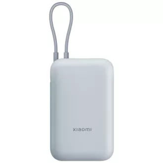 Xiaomi Power Bank 10000mAh (integrált kábel) Jégkék GL Xiaomi Power Bank 10000mAh (integrált kábel) Jégkék GL