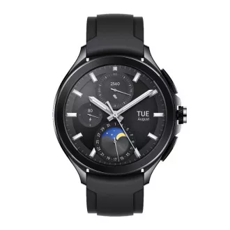 Xiaomi Watch 2 Pro 4G LTE/46mm/fekete/Sport szíj/fekete Xiaomi Watch 2 Pro 4G LTE/46mm/fekete/Sport szíj/fekete