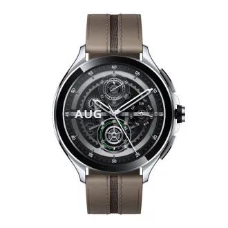 Xiaomi Watch 2 Pro 4G LTE/46mm/ezüst/elegáns szíj/barna - Használt