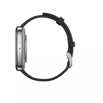 Amazfit Active 2 négyzet alakú/elegáns szíj/fekete