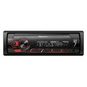 Pioneer MVH-S320BT autórádió USB-vel és Bluetooth-szal, piros