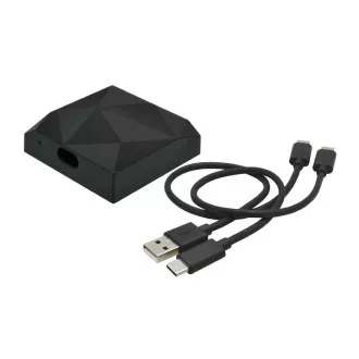 Adapter a vezeték nélküli Apple CarPlay-hez a Car Play-kompatibilis, kábeles csatlakozással rendelkező autókhoz Adapter a vezeték nélküli Apple CarPlay-hez a Car Play-kompatibilis, kábeles csatlakozással rendelkező autókhoz