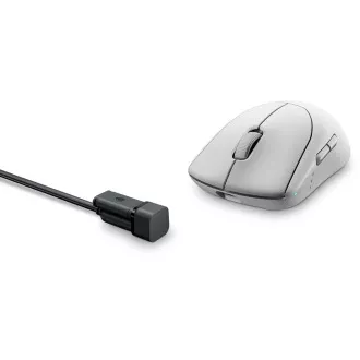 Dell Alienware Pro/Hering/Optikai/jobbkezes/26,000 DPI/Vezeték nélküli vezeték nélküli/Fehér